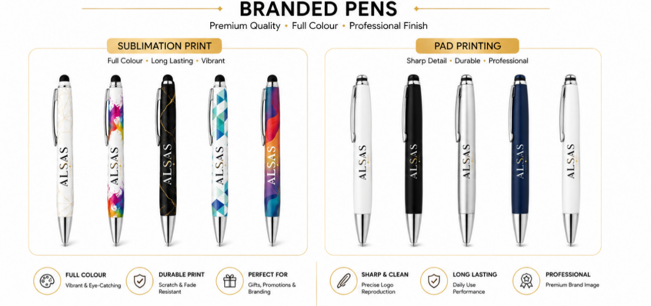 Branded pens