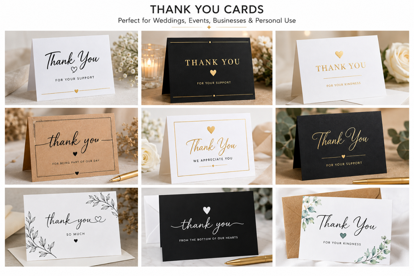 Thank-you cards